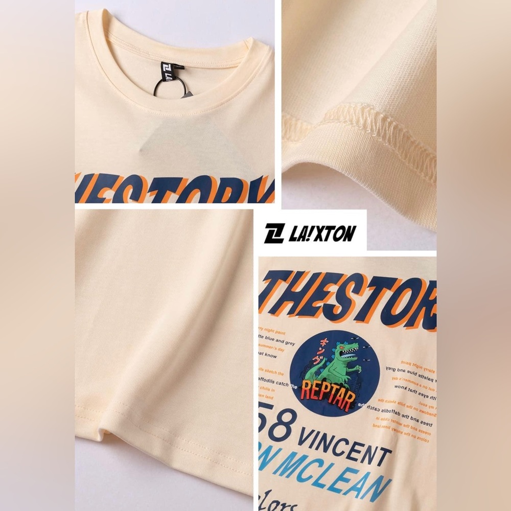 Laixton Thestory Oversize Tee - Size: XL - Picture 8 of 8